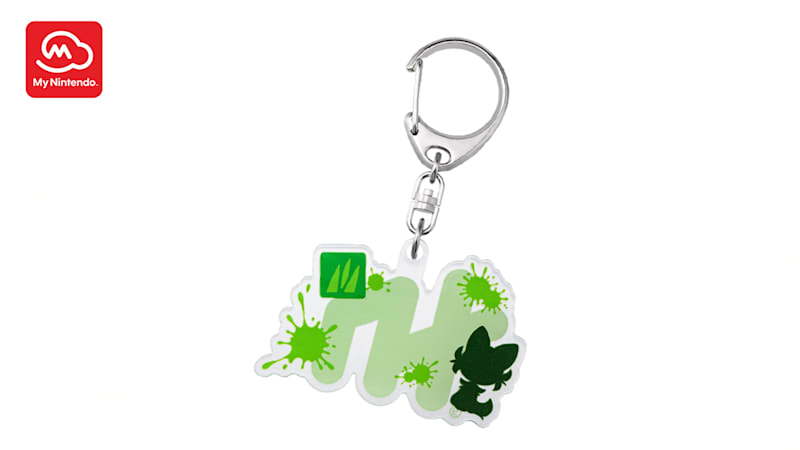 Splatoon keychain on sale